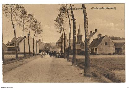 Ousselghem  Oeselgem  Dentergem    Wackenschensteenweg