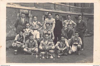 Belgique - ERQUELINNES (Hainaut) Équipe de foot-ball - CARTE PHOTO