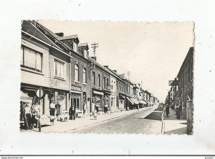 ERQUELINNES CARTE PHOTO RUE ALBERT 1 ER (COMMERCES ET PETITE ANIMATION)