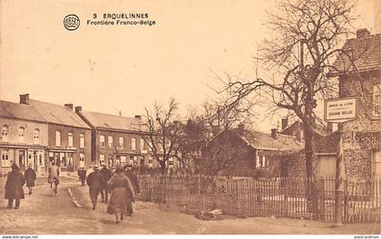 ERQUELINNES (Hainaut) Frontière Franco-Belge