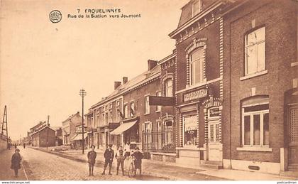 ERQUELINNES (Hainaut) Rue de la Station vers Jeumont - Pharmacie