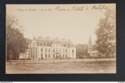 CHÂTEAU DE WALEFFES / VU DU PARC