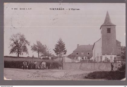 carte photo tintange   1905