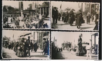 BRUXELLES. 1935. 8 PHOTO'S 11 X6,5 CM  HISTORICHE STOET