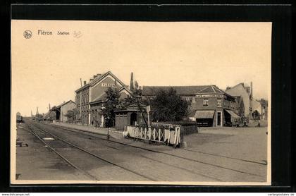 AK Fléron, Station, Bahnhof