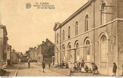 BELGIQUE  FLERON  maison communale