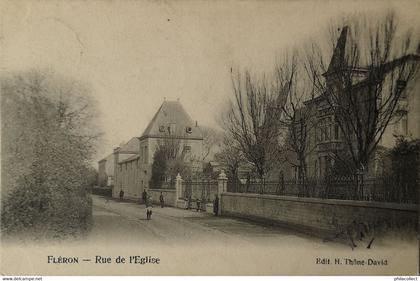 Fleron // Rue de L'Eglise 1907 Ed. H. Thone - David Rare