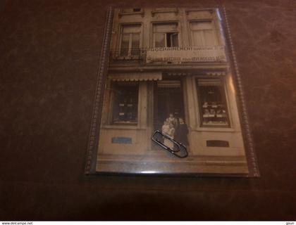 Carte photo Fontaine l'Evêque Rue Paré Confiserie Fontainoise