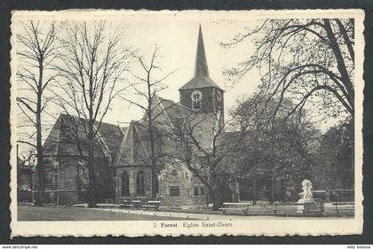 +++ CPA - FOREST - VORST - Eglise Saint Denis   //