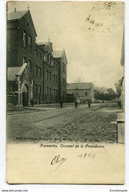 CPA Carte Postale - Belgique - Frameries - Couvent de la Providence - 1904  (DG14969)