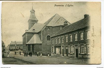 CPA - Carte Postale - Belgique - Frameries - L'Eglise - 1904 (DG14912)