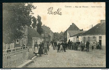 CPA - Carte Postale - Belgique - Gavere - Rue de l'Escaut - Scheldestraat (CP22252OK)