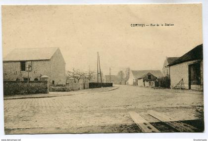 CPA - Carte Postale - Belgique - Corthys - Rue de la Station (SVM13886)