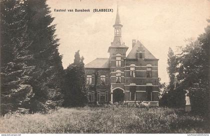 BELGIQUE - Glabbeek-Zuurbemde  - Kasteel van Bunsbeek  (Glabbeek) - Carte postale ancienne