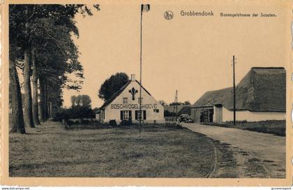 GROBBENDONK    BOSVOGELSHOEVE DER SCHOUTEN      ZIE SCANS