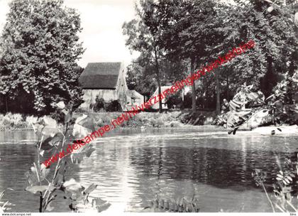 Zicht op Nete en Watermolen - Grobbendonk