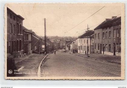 Belgique - GILLY (Hainaut) Chaussée Fleurus, fond de Sart-Allet