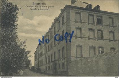 Brugelette  : couvent de l'enfant Jésus : facade  (  1926 avec timbre )