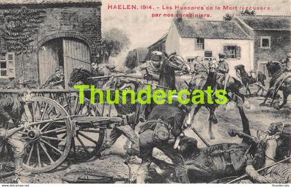 CPA HALEN HAELEN LES HUSSARDS DE LA MORT REPOUSSES