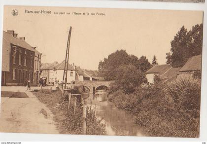 cpa ham sur heure  1938