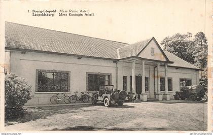 BELGIQUE - Hechtel-Eksel - Bourg Léopold - Mess Reine Astrid - Vélos et Voiture  - Carte postale Ancienne