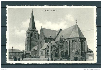 HERSELT: De Kerk, niet gelopen postkaart (Uitg Matthys) (GA19348)