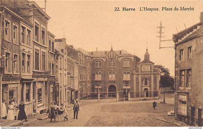 Belgique - HERVE (Liège) L'hospice, place du marché