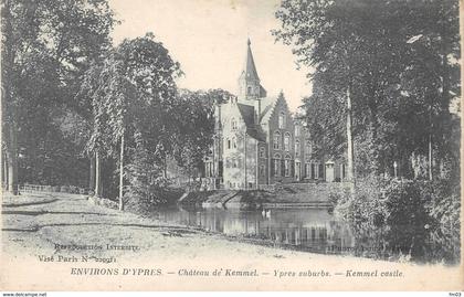 Heuvelland Kemmel château environs d'Ypres