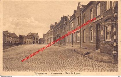 Westoutre - Lokerstraat Rue de Locre - Heuvelland