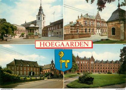 Hoegaarden multi views postcard