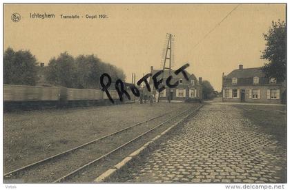 Ichtegem  TRAM TRAMWAY VICINAL  :  TRAM halte