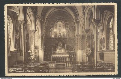 +++ CPA - VIRGINAL - Ittre - Pensionnat - Chapelle - Nels  //