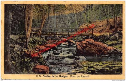 Pont du Renard - Vallée de la Hoëgne - Jalhay