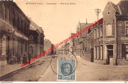 Berchem - Statiestraat - Rue de la Station - Kluisbergen