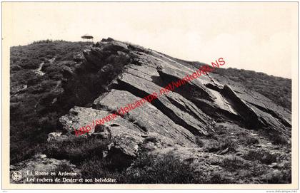 Les rochers de Dester et son belvédère - La-Roche-en-Ardenne