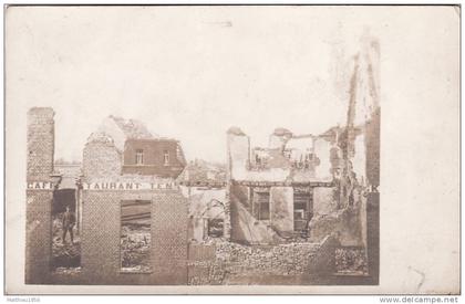 CP Photo LANGEMARK-POELKAPELLE - la gare (A10, ww1, wk1)