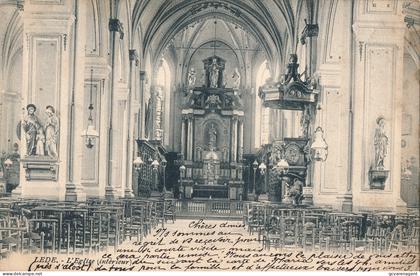 LEDE  L'EGLISE  INTERIEUR         2 SCANS