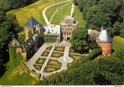 Belgium Lennik Kasteel van Gaasbeek aerial view