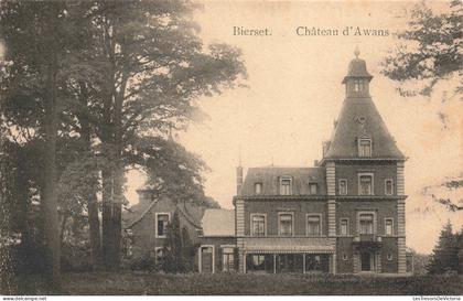 BELGIQUE - Liège - Bierset - Château d'Awans - Carte postale ancienne