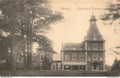 BELGIQUE - Liège - Bierset - Château d'Awans - Carte postale ancienne