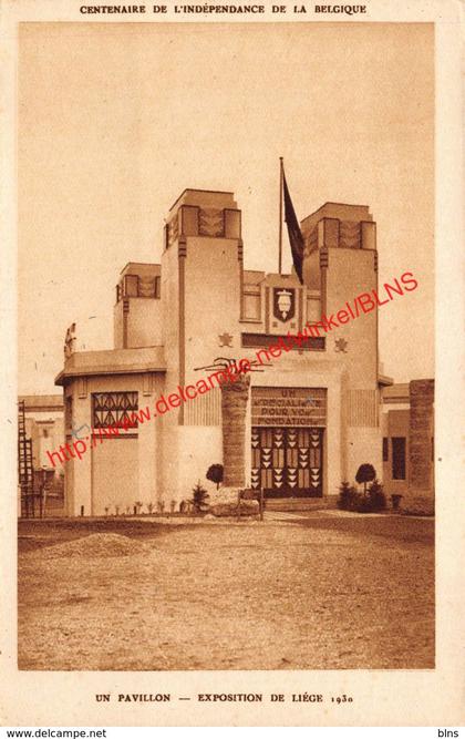 Un pavillon - Liege 1930 - Liège