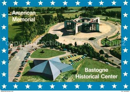 73161266 Bastogne Liege American Memorial Fliegeraufnahme Bastogne