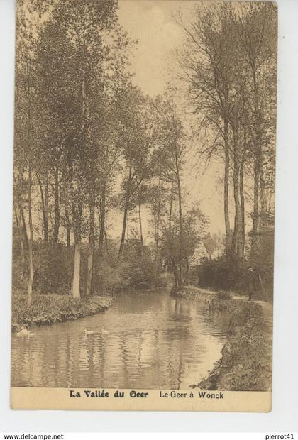 BELGIQUE - LIEGE - La Vallée du Geer - Le Geer à WONCK