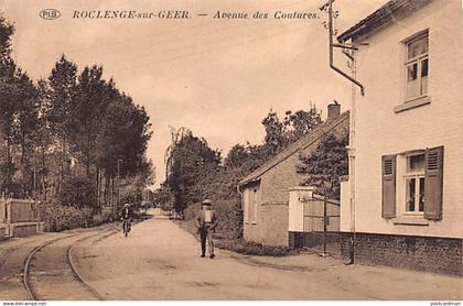 Belgique - ROCLENGE-SUR-GEER (Liège) Avenue des Coutures