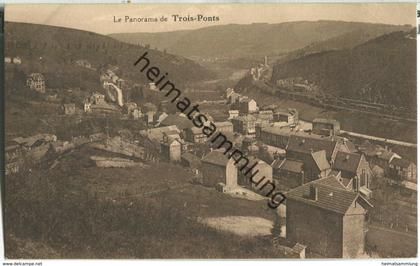 Le Panorama de Trois-Ponts - Edit. Bazar des Ardennes Trois-Ponts