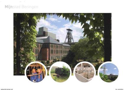 74000861 Mijnen Beringen Beeringen Belgie Mijngebouwen Beringen Bezoek aan het V