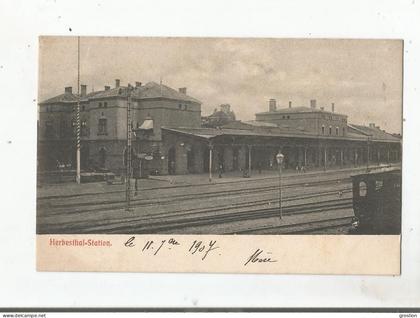 HERBESTHAL STATION (LONTZEN) 1907