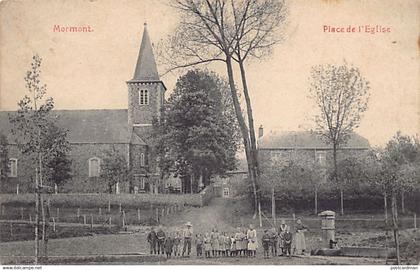 MORMONT Érezée (Prov. Lux.) Place de l'église