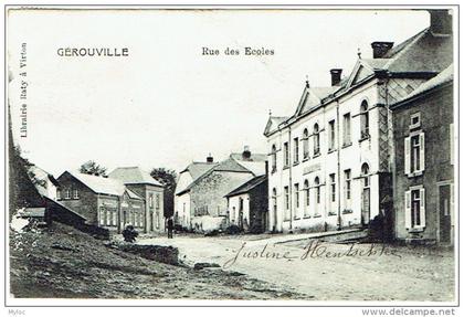 Gérouville. Rue des Ecoles.