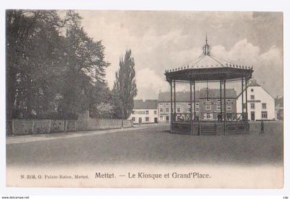 cpa mettet  kiosque  1906